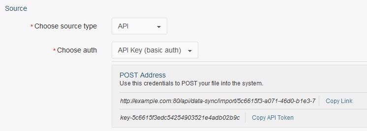 Use of basic authentication