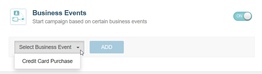 Enabling business events