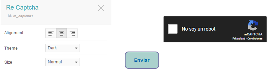 Componente captcha