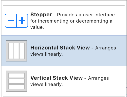 Add Stack View